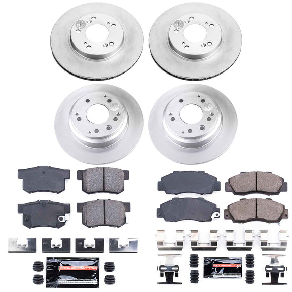 PowerStop Z23 Daily Driver Premium Carbon-Fiber Ceramic Brake Pad and Fully Coat