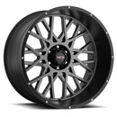 20x9 Vision 412 Rocker Anthracite with Satin Black Lip 8x180 ET12 CB124.2