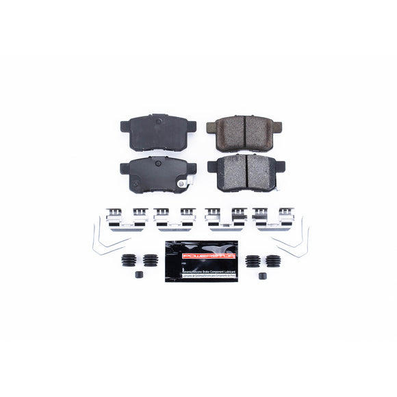 PowerStop Z23 Evolution Sport Carbon-Fiber Brake Pads With Hardware