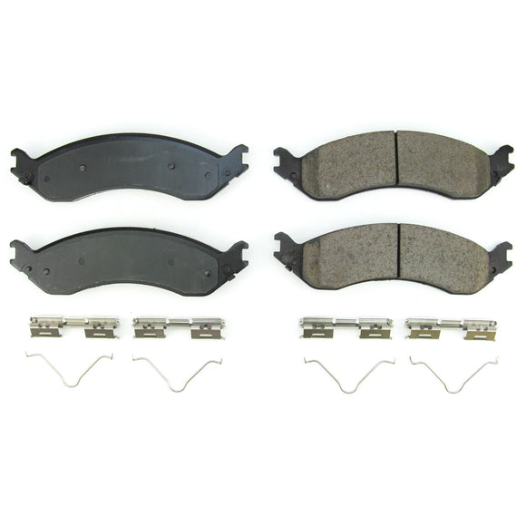 PowerStop Z17 Evolution Ceramic Brake Pads With Hardware