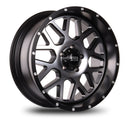 20x9 Mudder Trucker MT859 Mutiny Black Machined 5x127 5x5 ET0 Wheel Rim-1