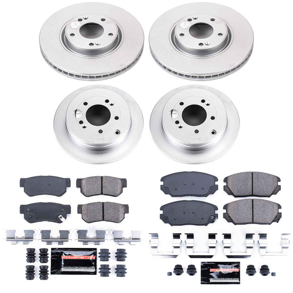 Z23 Daily Driver Premium Carbon-Fiber Ceramic Brake Pad and Fully Coated Rotor K