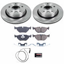 PowerStop OE Stock Replacement Low-Dust Ceramic Brake Pad and Rotor Kit