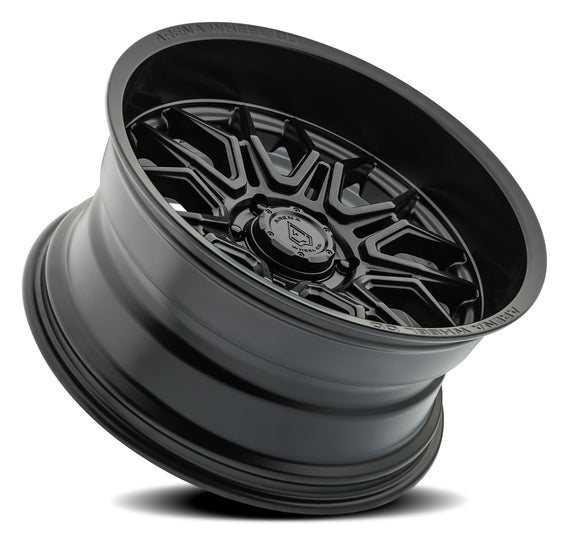 20x10 Arena Wheel Violator Satin Black Wheel 6x135 ET-18 CB87.12