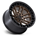 20x9 Fuel Off-Road FC874 Celsius Matte Bronze Matte Black Lip 6x139.7 ET20 Wheel
