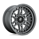 17X9 Fuel D668 NITRO Matte Gun Metal 6X139.7 ET1 wheel/rim