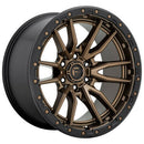 17x9 Fuel Off-Road D681 Rebel Matte Bronze Black Bead Ring 6x135 ET1 Wheel
