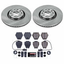 PowerStop OE Stock Replacement Low-Dust Ceramic Brake Pad and Rotor Kit