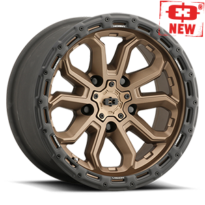 17x9 Vision 405 Korupt Satin Bronze Wheel 5x114.3 ET12 CB83