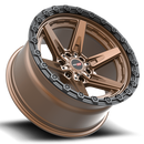 18x9 Vortek VRT-602 Argon Matte Bronze Black Ring 6x135 ET-12 CB106.1 Wheel