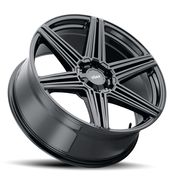 20x8.5 Voxx Sotto Gloss Black 6x120 ET39 CB78.1 Wheel Rim