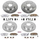 PowerStop Z26 Street Performance Ceramic Brake Pad and Drilled & Slotted Rotor K