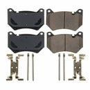 PowerStop Z17 Evolution Ceramic Brake Pads With Hardware