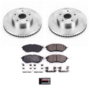 PowerStop OE Stock Replacement Low-Dust Ceramic Brake Pad and Rotor Kit