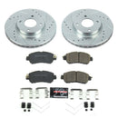 PowerStop Z23 Daily Driver Carbon-Fiber Ceramic Brake Pad and Drilled & Slotted