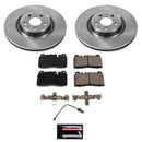 PowerStop OE Stock Replacement Low-Dust Ceramic Brake Pad and Rotor Kit