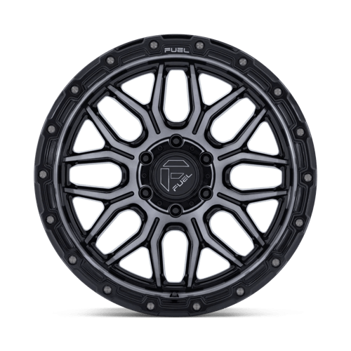 17x9 Fuel Off-Road FC881 Surge Black Machined Tinted 6x139.7 ET20 Rim