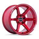 18x8.5 Motegi MR160 Battle VI Cherry Red Metallic 5x114.3 ET35 Wheel
