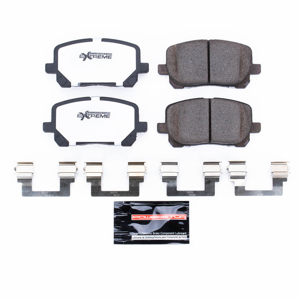 PowerStop Z26 Street Performance Carbon-Fiber Ceramic Brake Pads With Hardware