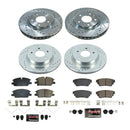 PowerStop Z23 Daily Driver Carbon-Fiber Ceramic Brake Pad and Drilled & Slotted