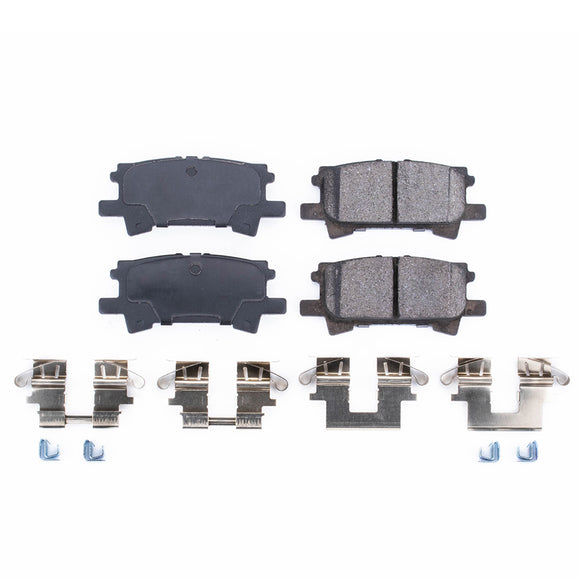 PowerStop Z17 Evolution Ceramic Brake Pads With Hardware
