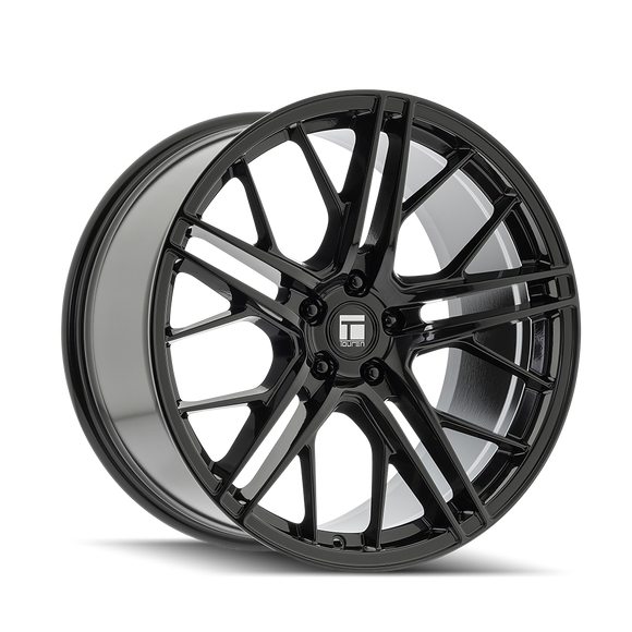 20x10.5 Touren TF07 Gloss Black 5x114.3 ET45 CB74.1 Wheel Rim