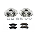 PowerStop Z23 Daily Driver Carbon-Fiber Ceramic Brake Pad and Drilled & Slotted