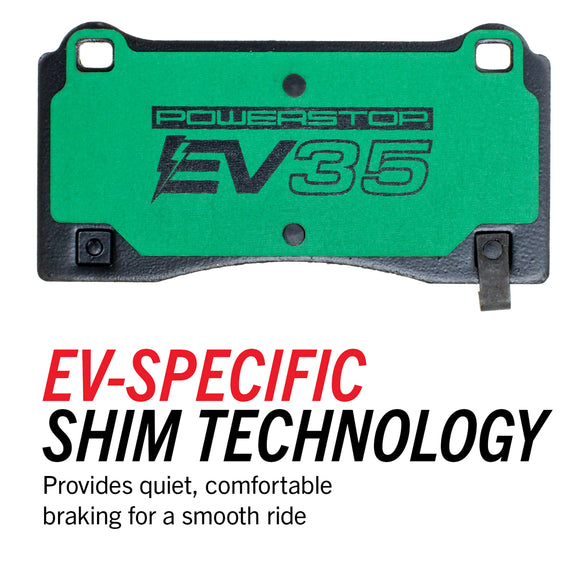 PowerStop E35 Electric Vehicle Pad and Rotor Kit