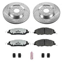 PowerStop Z26 Street Performance Ceramic Brake Pad and Drilled & Slotted Rotor K