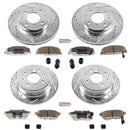 PowerStop Z26 Street Performance Ceramic Brake Pad and Drilled & Slotted Rotor K