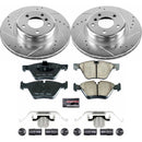 PowerStop Z23 Daily Driver Carbon-Fiber Ceramic Brake Pad and Drilled & Slotted