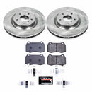 PowerStop Track Day High-Performance Brake Pad and Rotor Kit