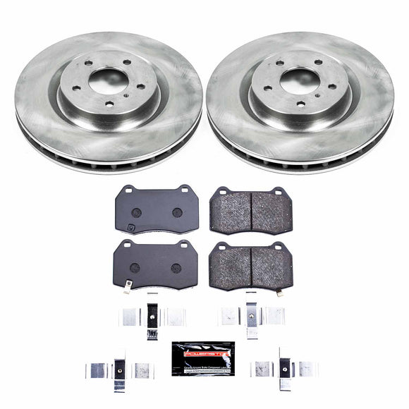 PowerStop Track Day High-Performance Brake Pad and Rotor Kit