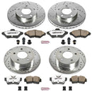 PowerStop Z26 Street Performance Ceramic Brake Pad and Drilled & Slotted Rotor K