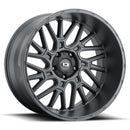 20x10 Vision 404 Satin Black 5x139.7 ET-25 wheel/rim
