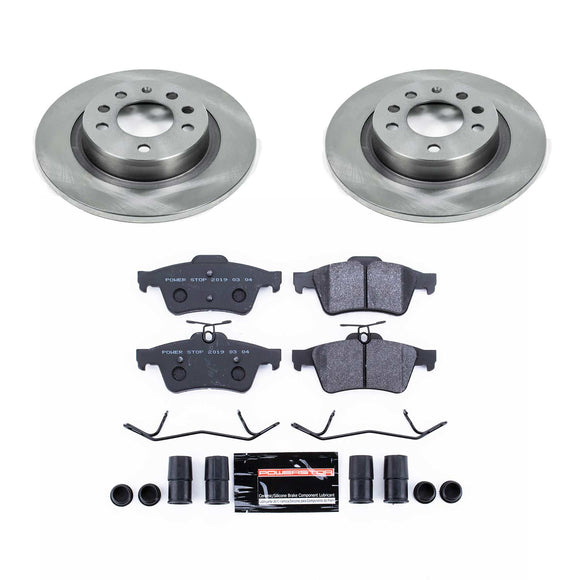 PowerStop Track Day Spec High-Performance Brake Pad and Rotor Kit
