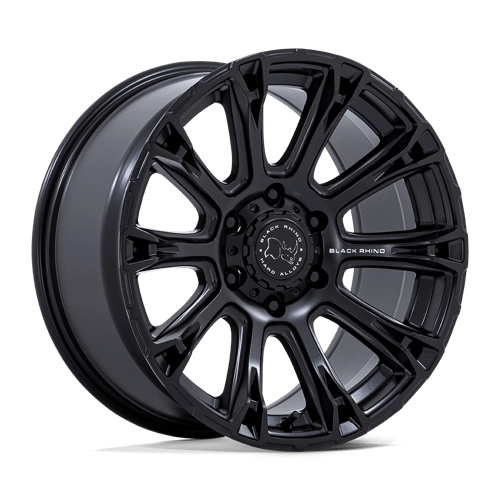 17x9 Black Rhino BR020 Diamondback Matte Black 6x139.7 ET12 CB106.1 Wheel/Rim