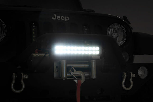 Rough Country Black Series LED Light 12" Dual Row
