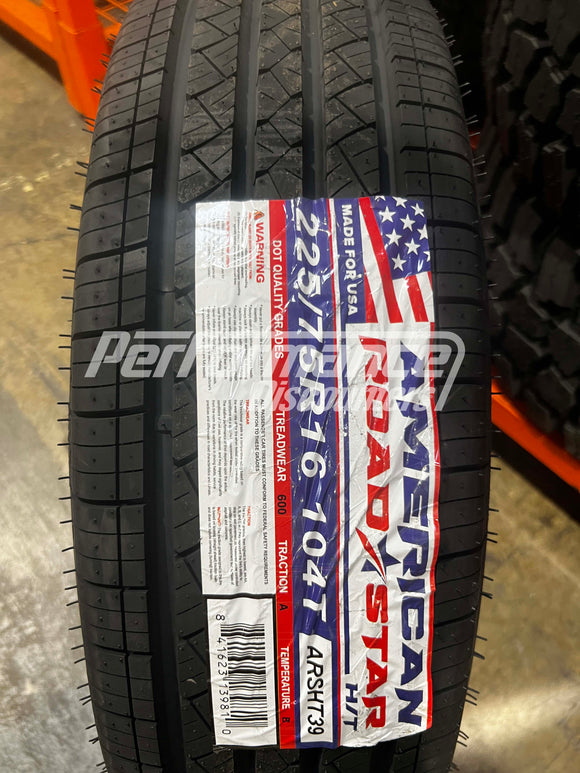 225/75R16 American Roadstar H/T 104T BSW SL 225 75 16 2257516