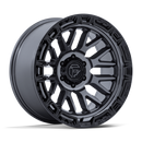 17x9 Fuel Off-Road FC890 Rail Gloss Gunmetal Gloss Black Lip 5x127 ET-12 Wheel