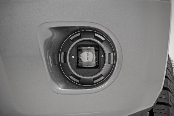 Rough Country Black Series LED Light Pair 2"