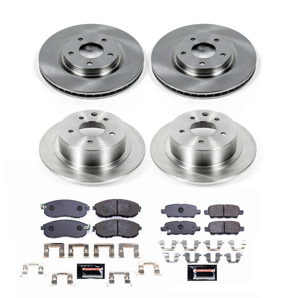 PowerStop Track Day High-Performance Brake Pad and Rotor Kit