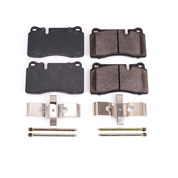 PowerStop Z17 Evolution Ceramic Brake Pads With Hardware