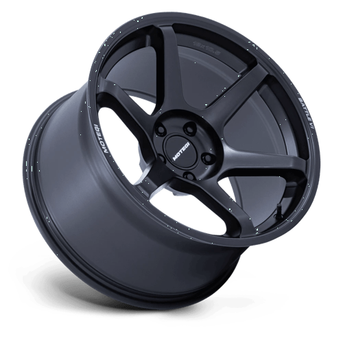 18x10.5 Motegi MR160 Battle VI Matte Blackbird Metallic 5x120 ET25 CB74.1 Wheel