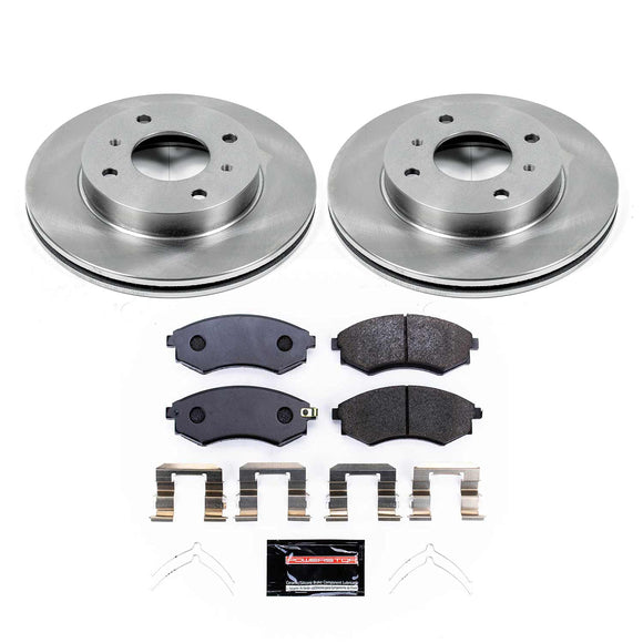 PowerStop Track Day High-Performance Brake Pad and Rotor Kit
