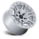 20x9 Black Rhino BR039 Vanguard Gloss Silver 5x130 ET15 Wheel