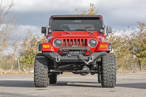 Rough Country Front Bumper Rock Crawler For Jeep Wrangler TJ 4WD 97-06
