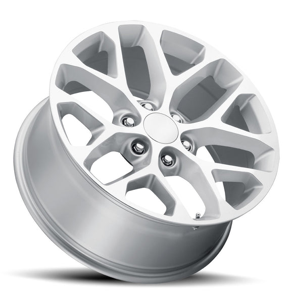 20x9 Replica SNWFL Silver Machined Face 6x139.7 ET27 wheel/rim