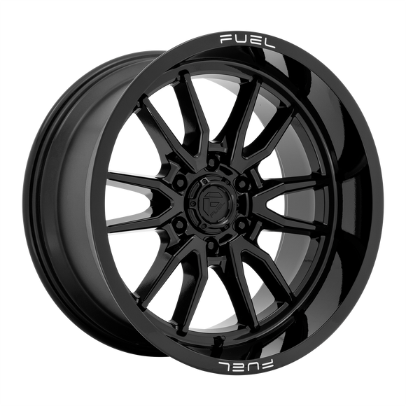 24x12 Fuel Off-Road D760 Clash Gloss Black 6x139.7 ET-44 CB106.1 Wheel Rim