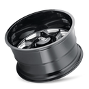 20X12 Cali Off-Road Sevenfold Black-Gloss Wheel/Rim 6x139.7 ET-51